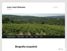 Tablet Screenshot of juanjguemes.com